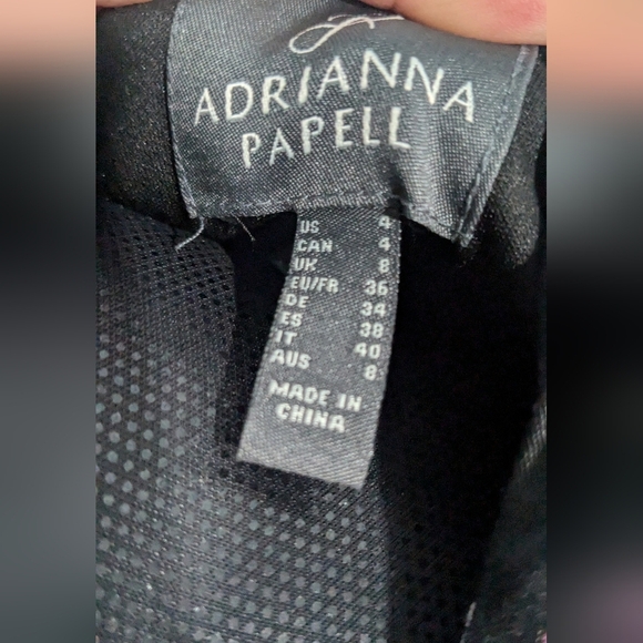 Adrianna Papell Ditsy Floral A-Line Dress - Picture 3 of 4